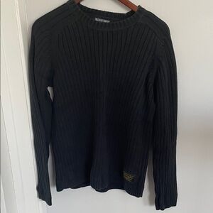Ralph Lauren Blue Label Black Crewneck Sweater size M